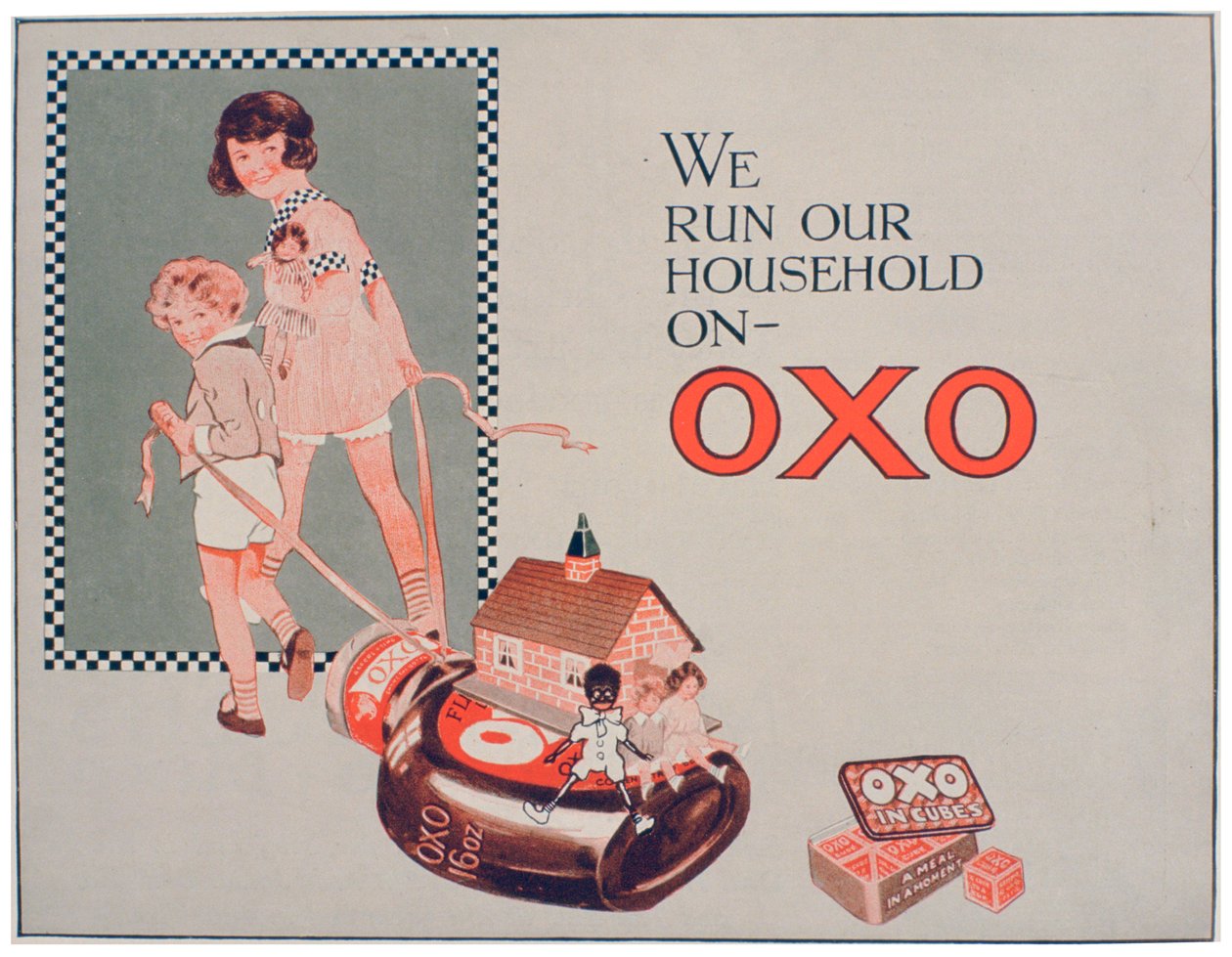 Oxo-mainos, 1922 tekijältä Unbekannt