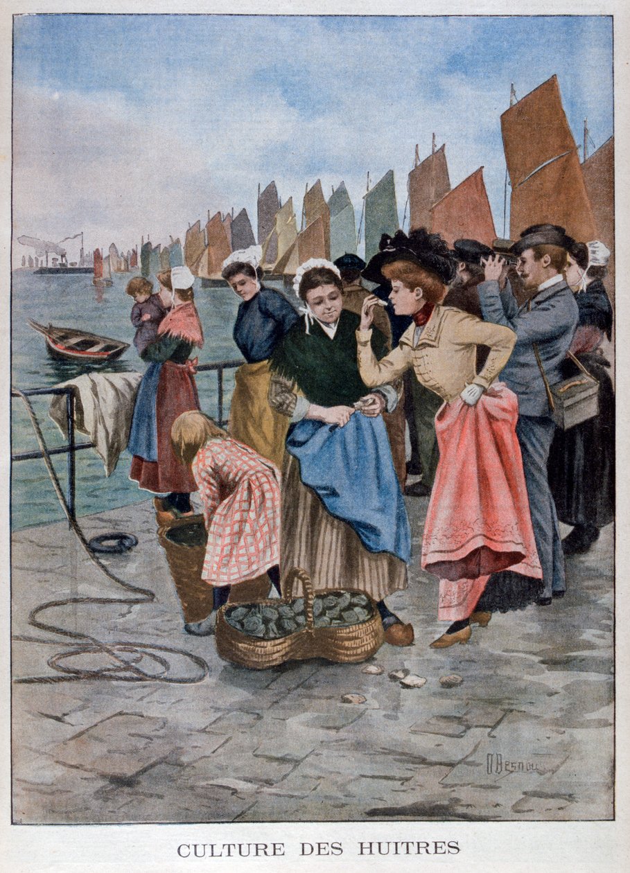 Osterimyyjä, 1902 tekijältä Unbekannt