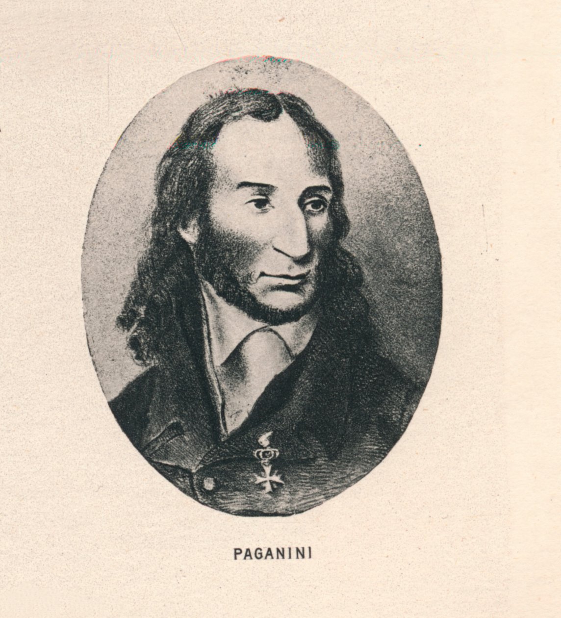 Paganini, 1895 tekijältä Unbekannt