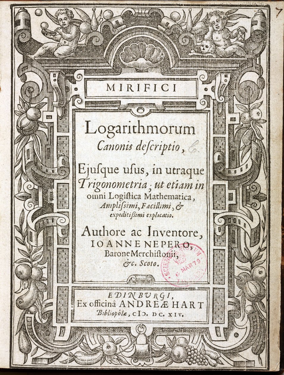 Merchistonin paronin John Napierin (1550-1617) 