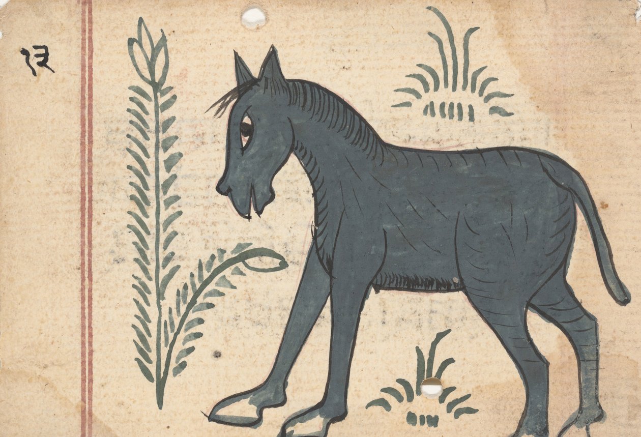 Sivu Enteistä, n. 1800. tekijältä Unbekannt