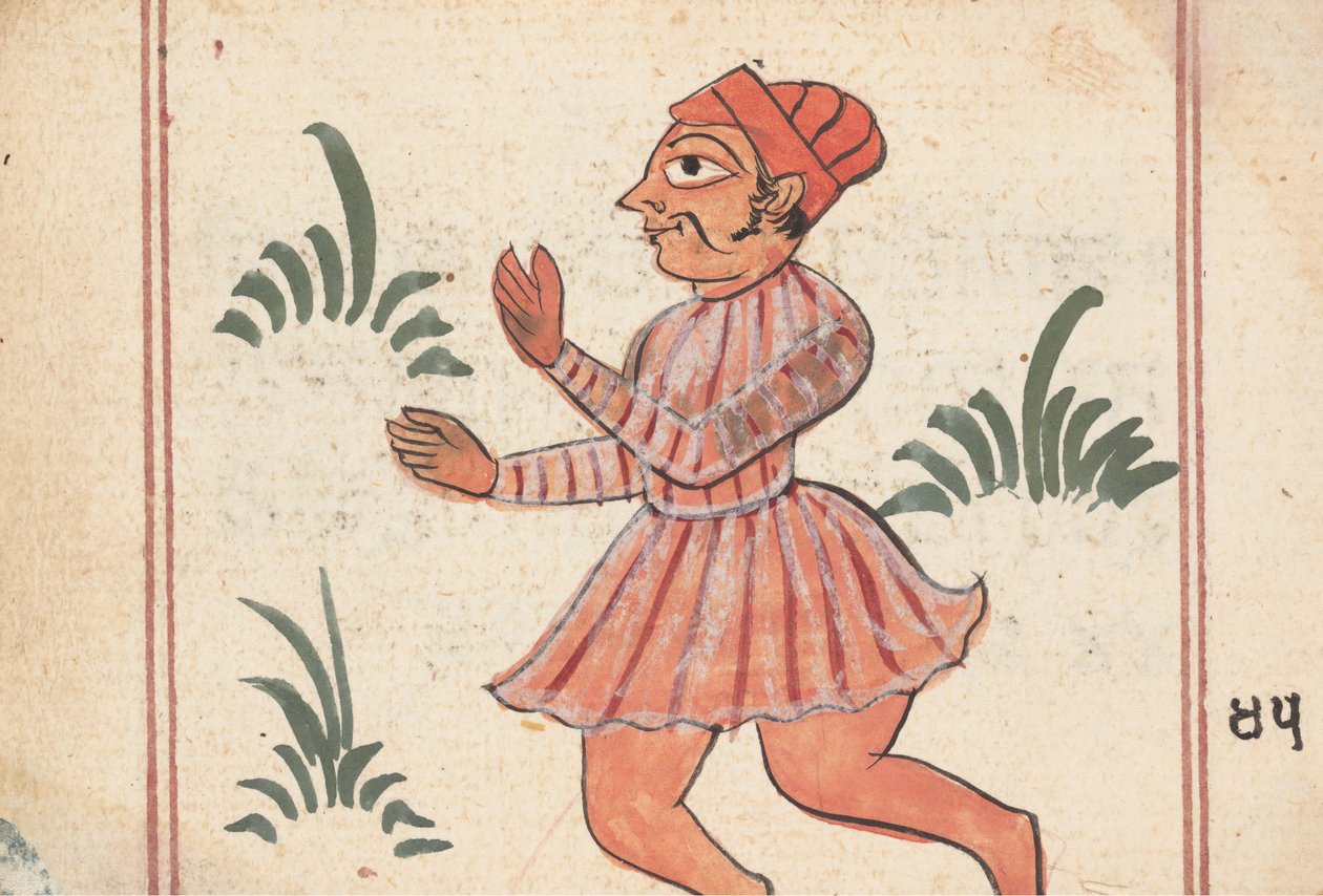 Sivu Enteistä, n. 1800. tekijältä Unbekannt