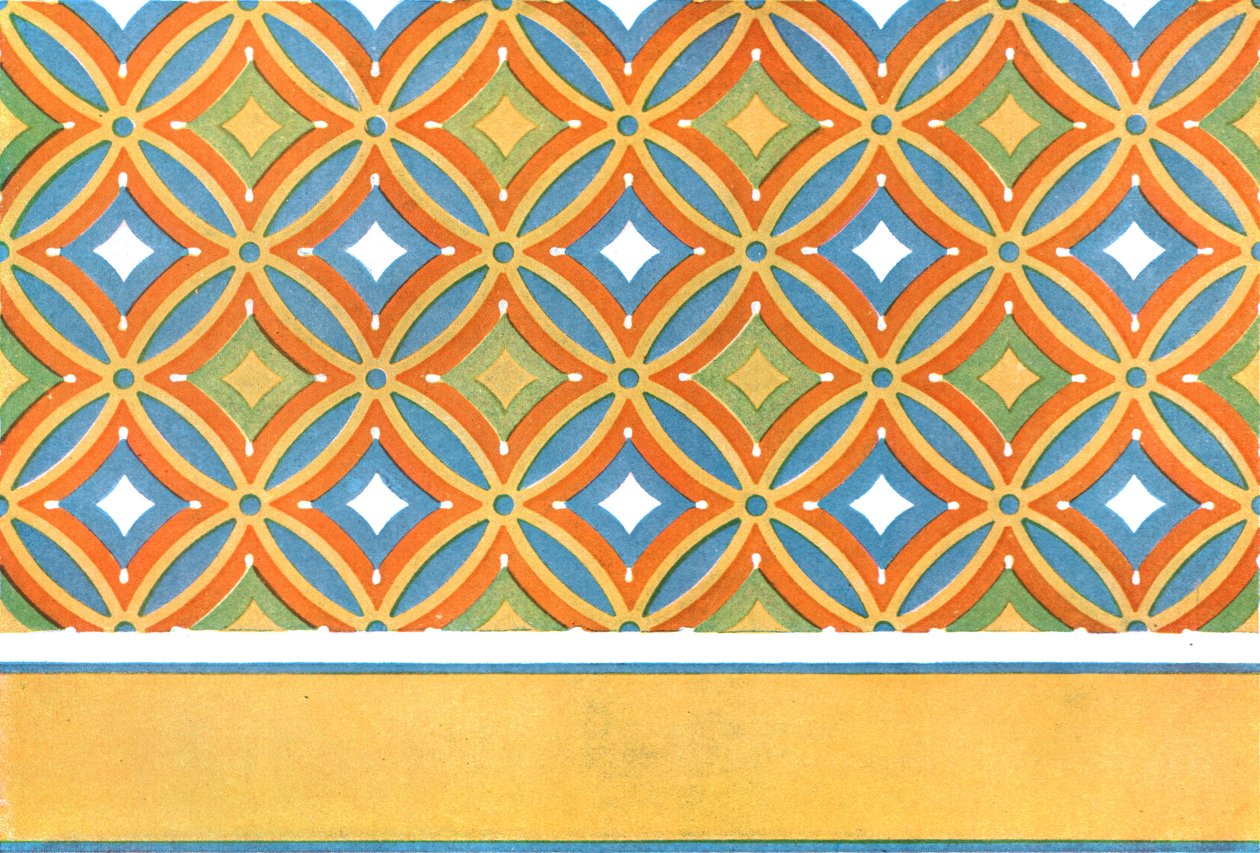Maalattu katto Amenemhetin haudassa Thebassa, Egyptissä, 1928. tekijältä Unbekannt