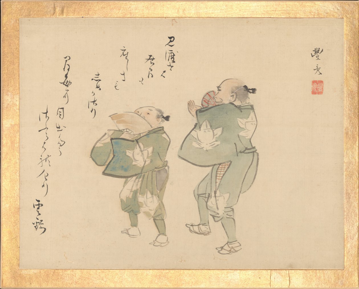 Maalausalbumi Sublime Talent Shinmyo gajo, ca. 1815. tekijältä Unbekannt