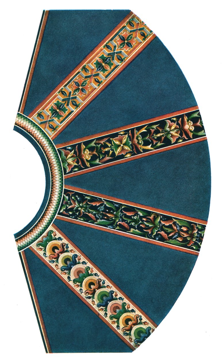 Maalaus kupolille, Choran kirkko, Konstantinopoli [Istanbul, Turkki], 1928. tekijältä Unbekannt