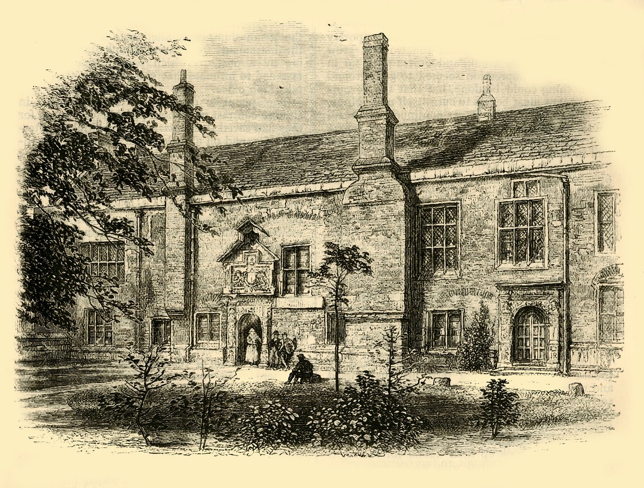 Stuarttien palatsi, York, 1881. tekijältä Unbekannt
