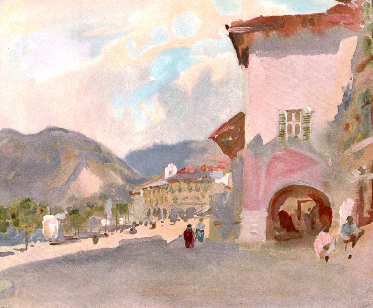 Pallanza, Lake Maggiore, 1892, c1900. tekijältä Unbekannt