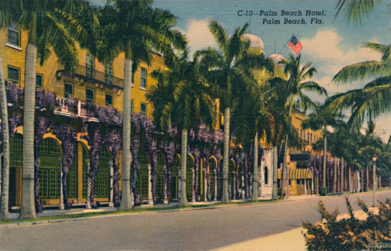 Palm Beach Hotel, Palm Beach, Fla., 1940-luku tekijältä Unbekannt