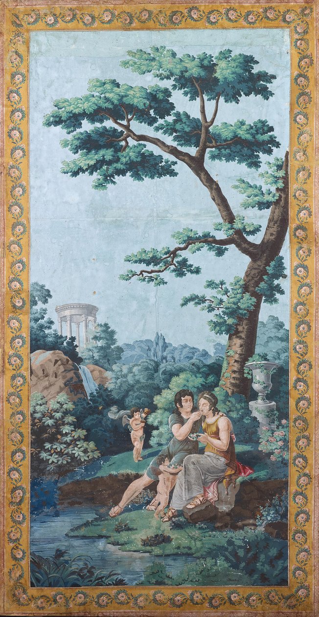 Panel, Ranska, 1700-luvun loppu 1800-luvun alku. tekijältä Unbekannt