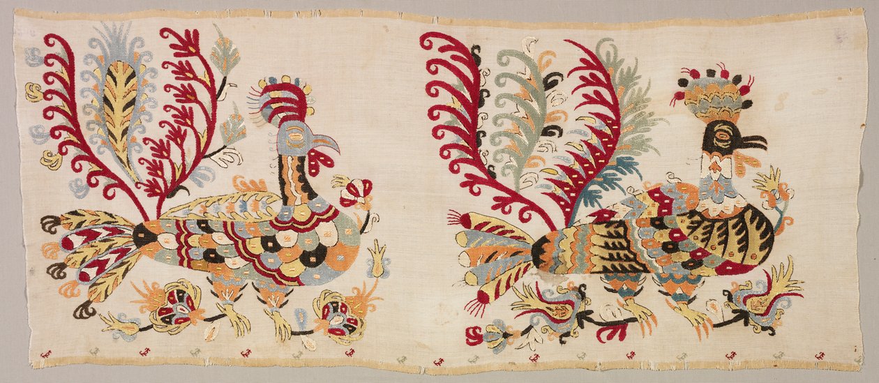 Paneeli, luultavasti hameesta, 1800-luku. tekijältä Unbekannt