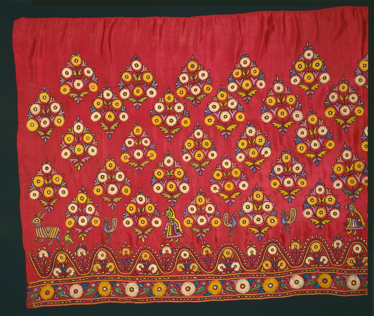 Hame Ghagra -paneeli, 1800-luvun loppu tai 1900-luvun alku. tekijältä Unbekannt