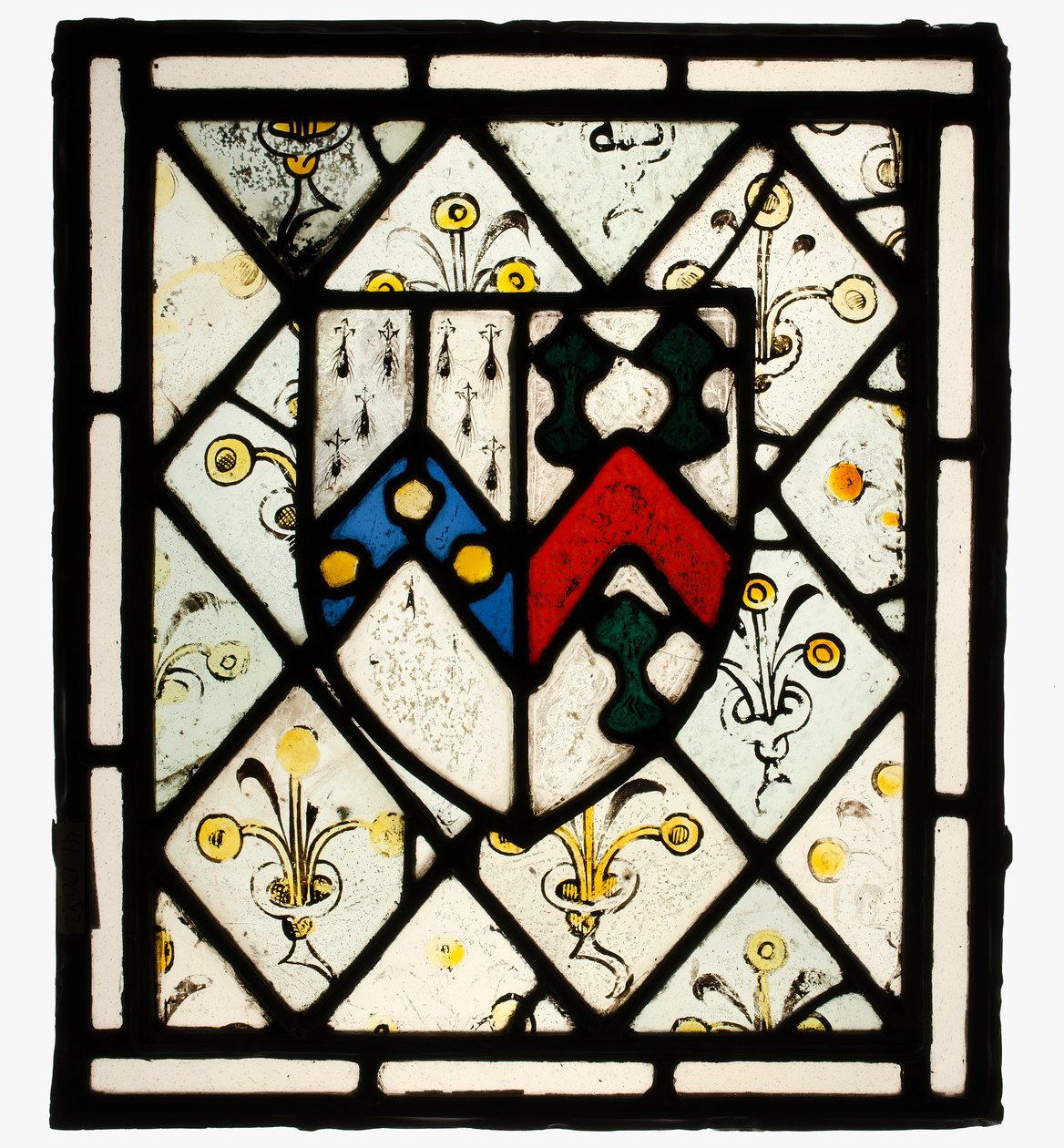 Paneeli Heraldic Shield of Johnson, Brittiläinen, noin. 1500. tekijältä Unbekannt