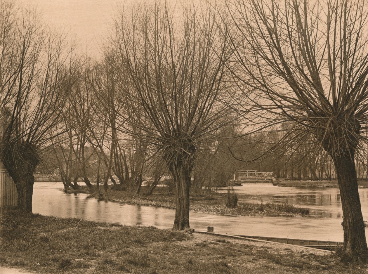 Pangbourne Weir, 1902 tekijältä Unbekannt