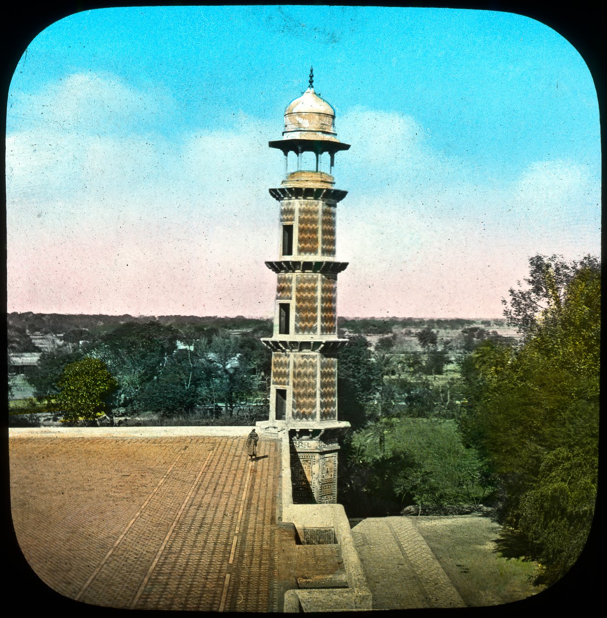 Panorama, Lahore, Punjab, Intia, 1800-luvun loppu tai 1900-luvun alku tekijältä Unbekannt