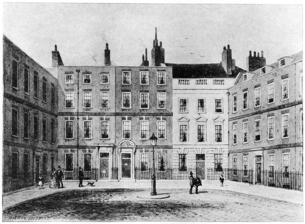 Panton Square, Lontoo, 1800-luku 1907 tekijältä Unbekannt