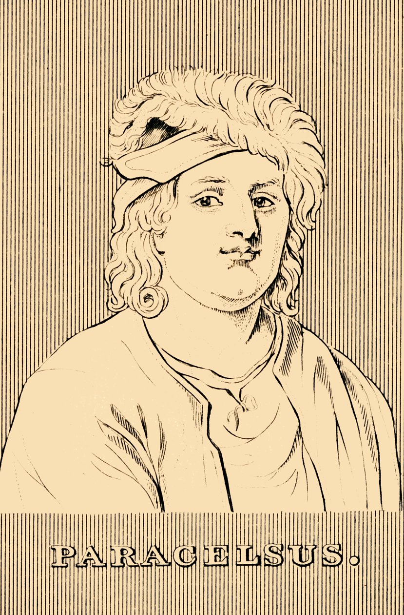 Paracelsus, 1493-1541, 1830. tekijältä Unbekannt