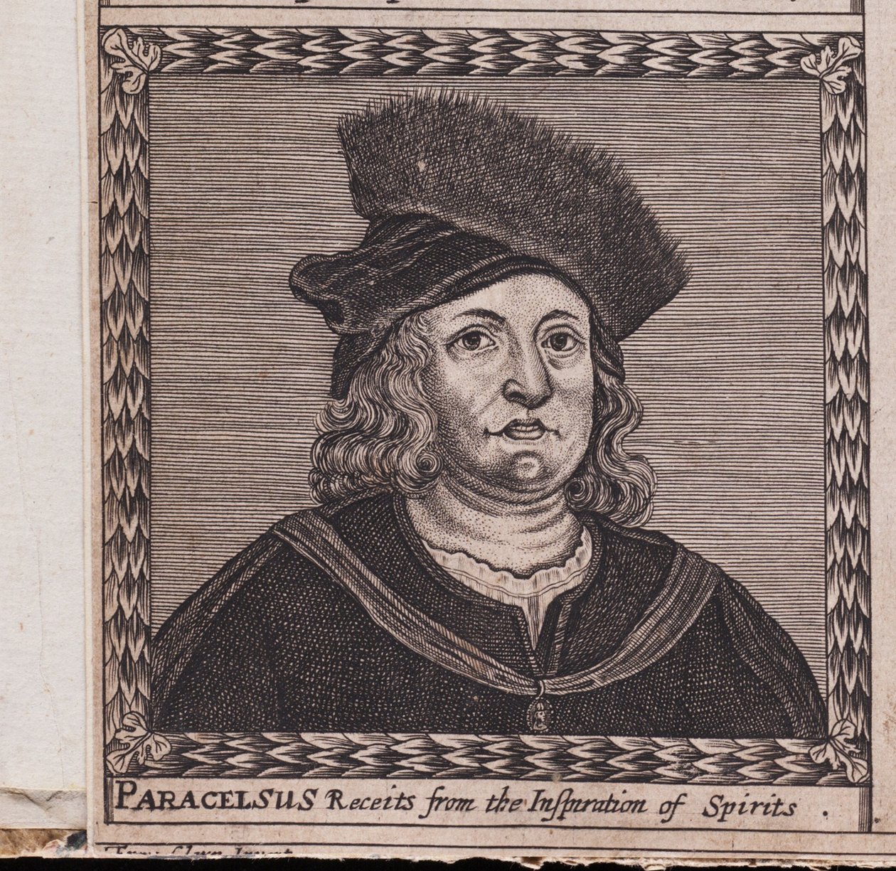 Paracelsus Lähde: Inspiratien veljeskunta, 1659 tekijältä Unbekannt