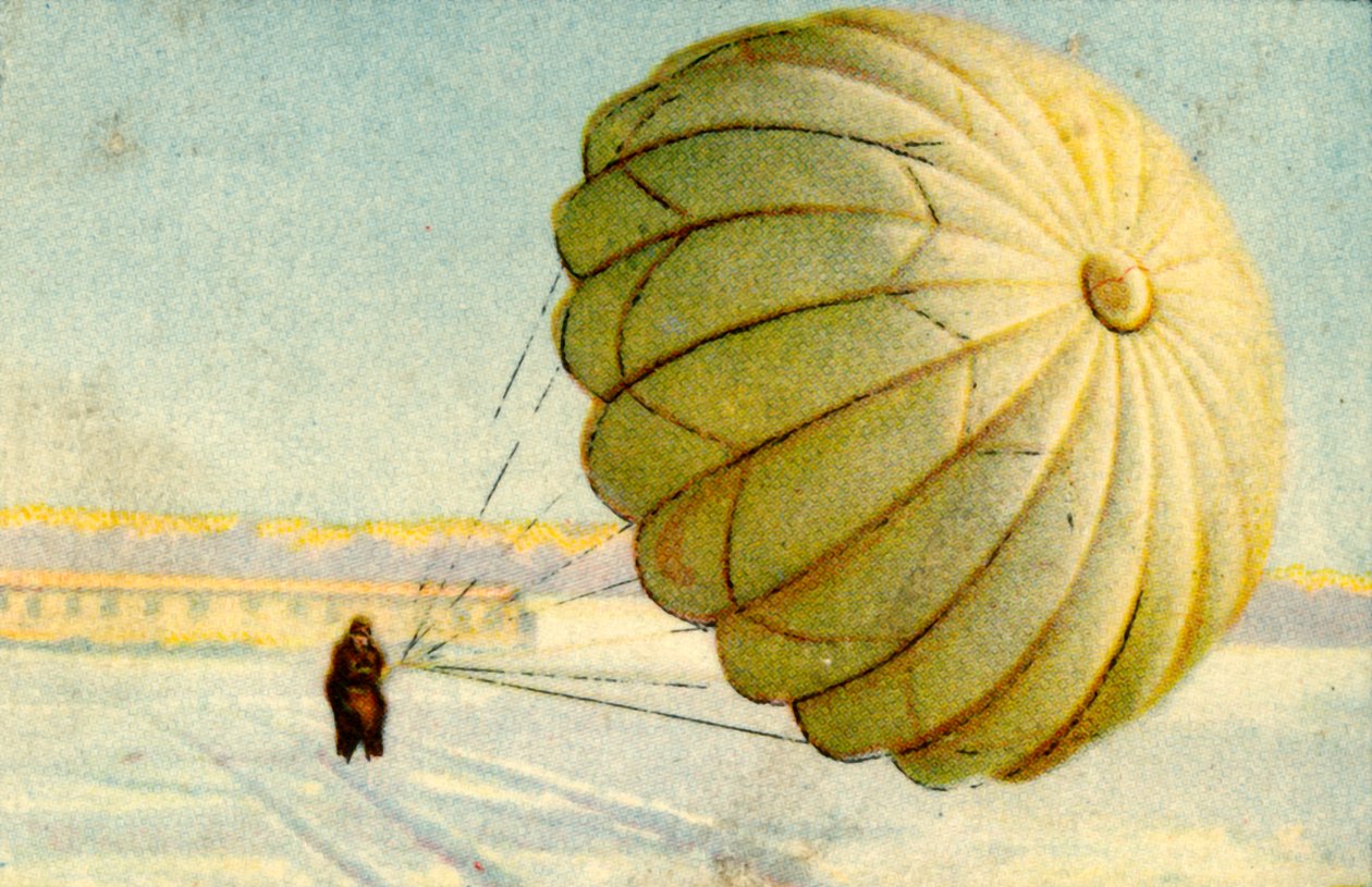 Laskuvarjolasku, 1932. tekijältä Unbekannt