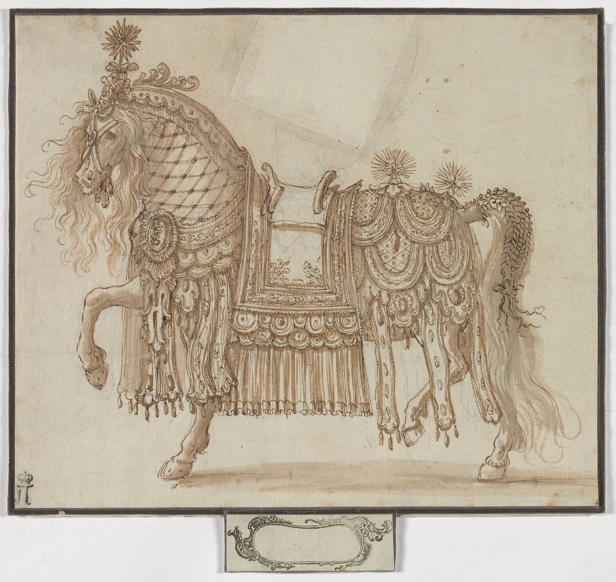 Paraatihevonen, 1619. tekijältä Unbekannt