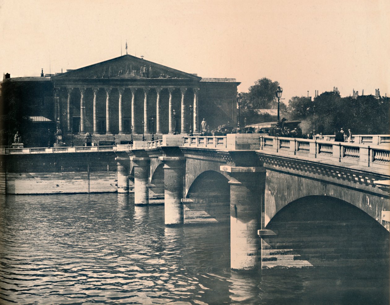 Pariisi. - Edustajainhuone. -LL, c1910. tekijältä Unbekannt