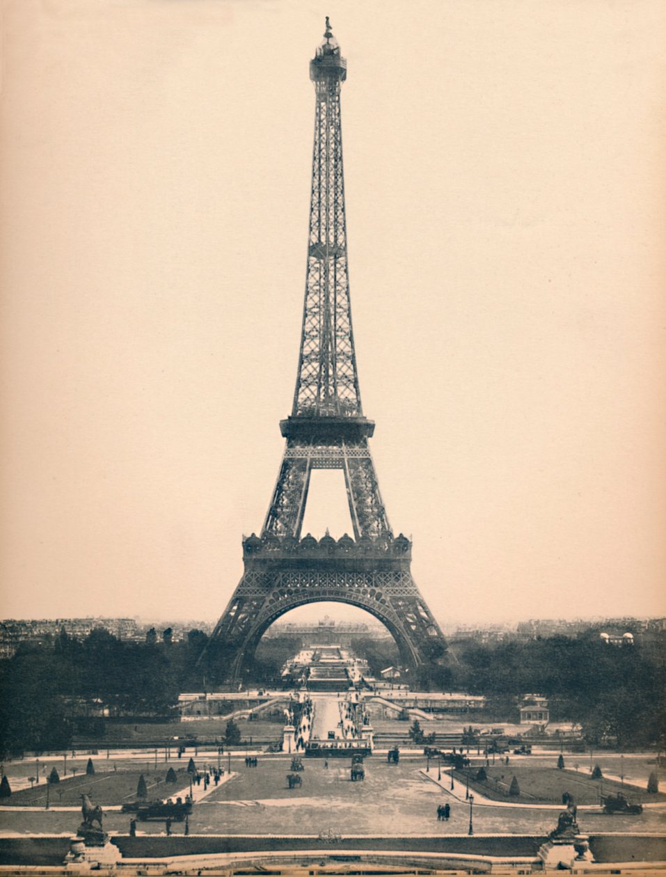 Pariisi. - La Tour Eiffel. - LL, c1910. tekijältä Unbekannt