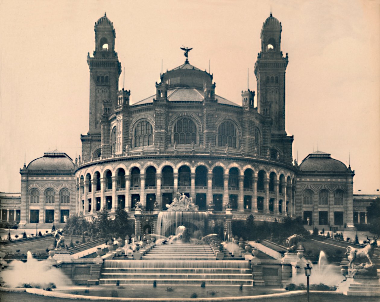 Pariisi. - Trocaderon palatsi. - ND, c1910. tekijältä Unbekannt
