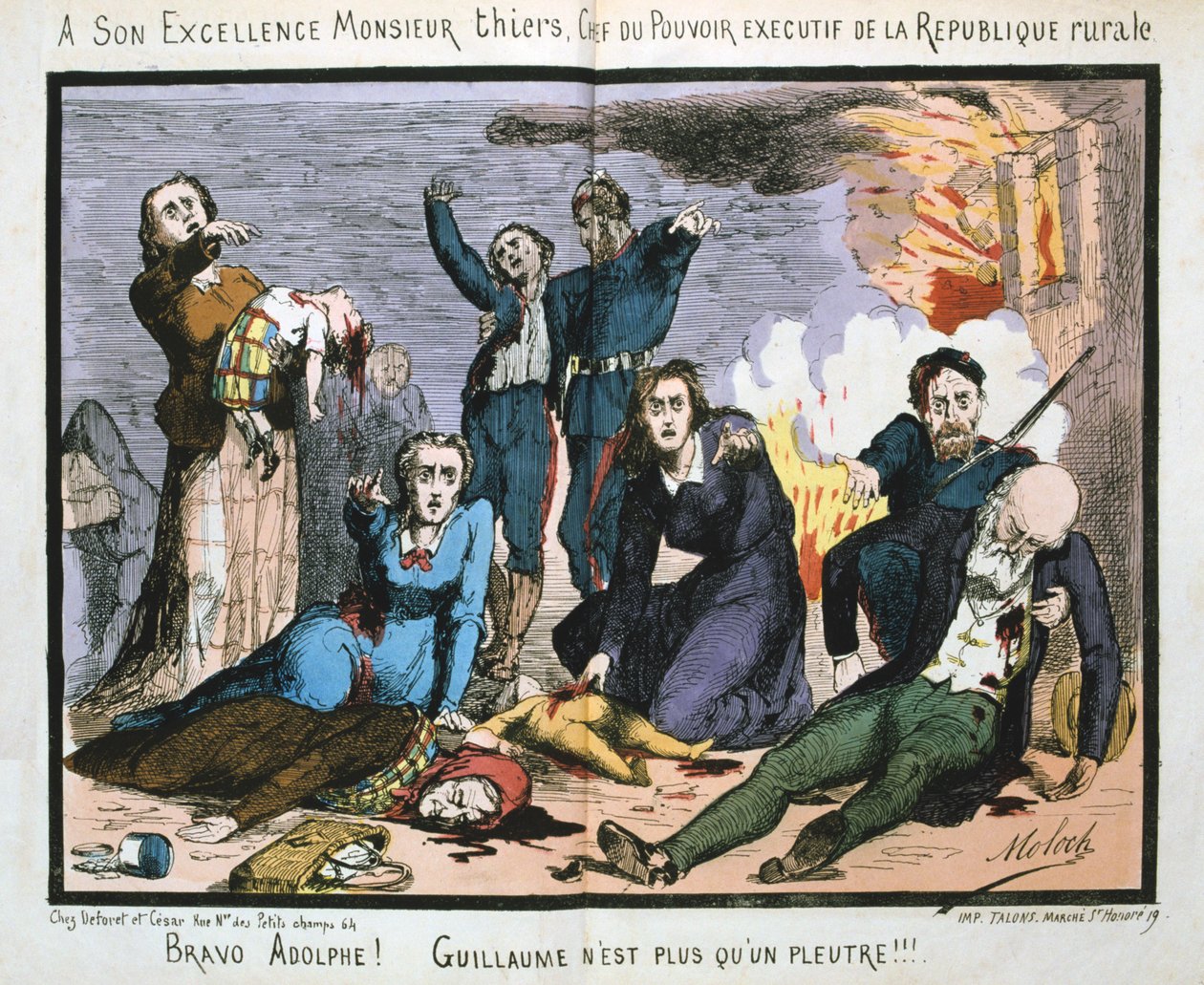 Pariisin kommuuni, 1871 tekijältä Unbekannt