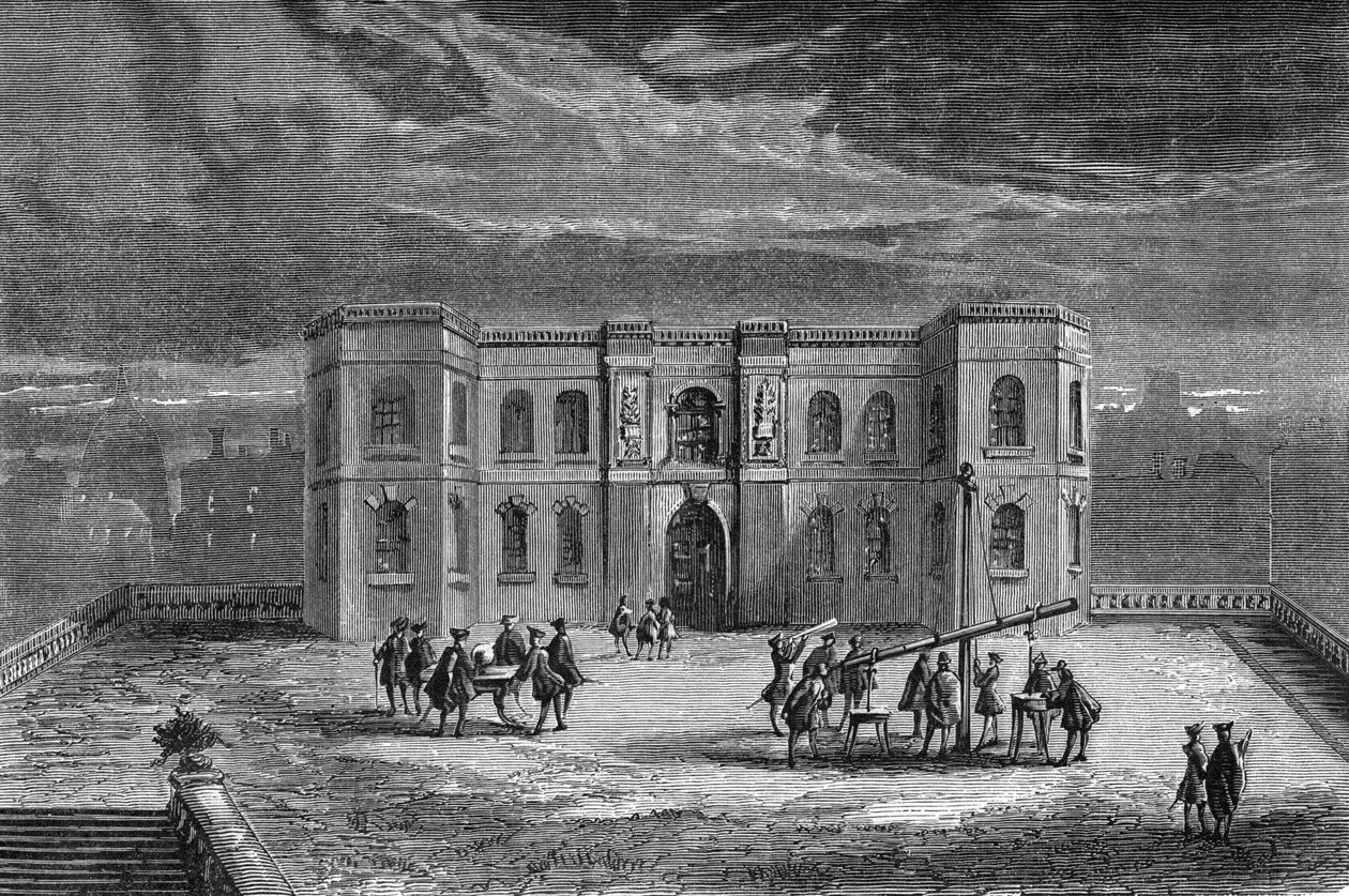 Pariisin observatorio Ludvig XIV:n aikana, 1600-luvulla 1870 tekijältä Unbekannt