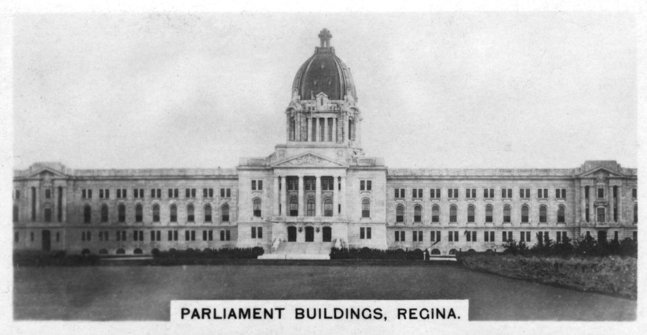 Parlamenttirakennukset, Regina, Saskatchewan, Kanada, 1920-luku tekijältä Unbekannt