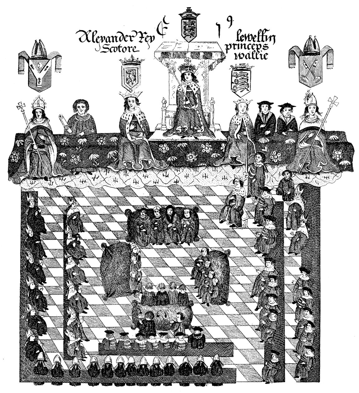 Edward I:n parlamentti, 1200-luku, 1905 tekijältä Unbekannt