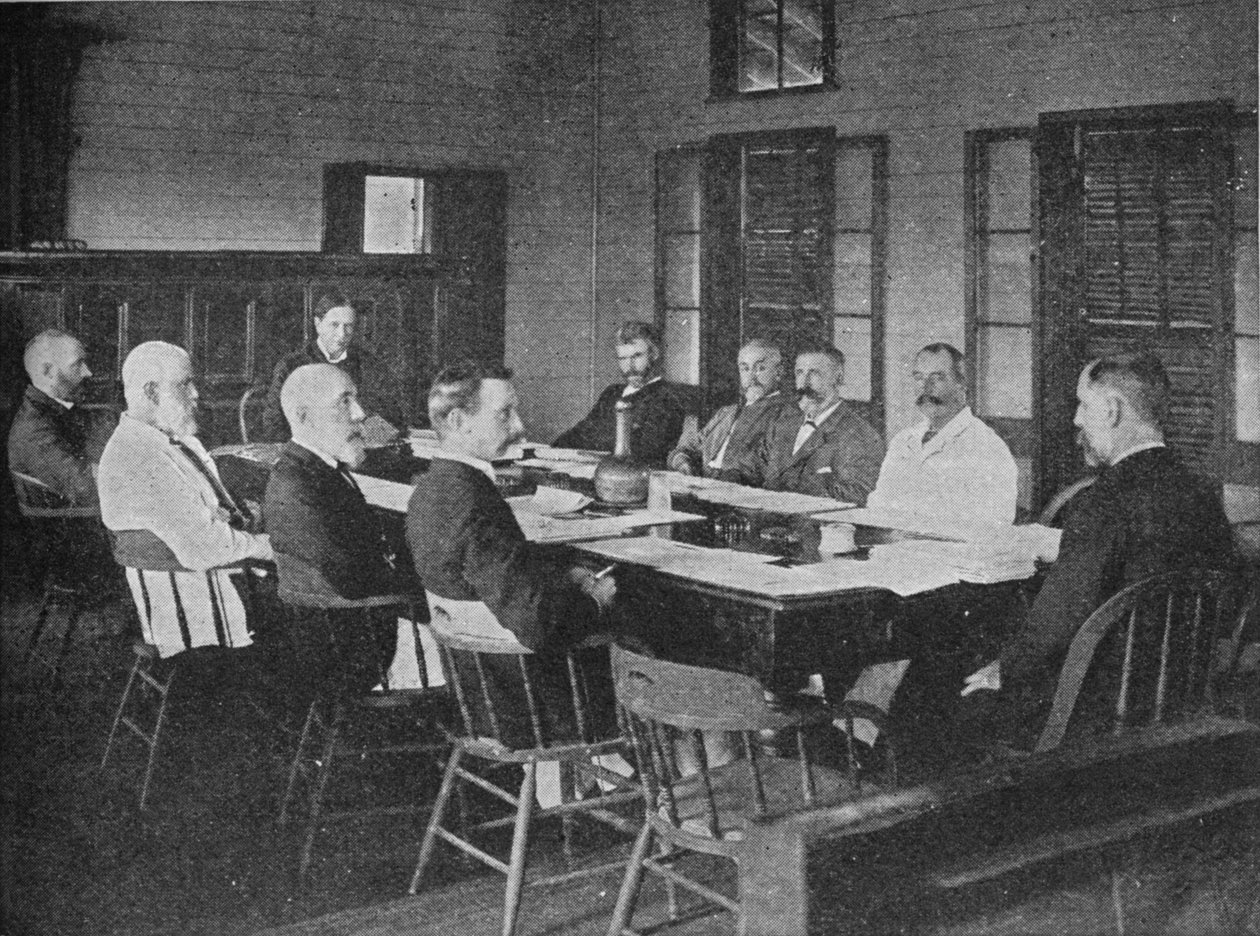 Britannian merentakaisten alueiden parlamentit: Fidžin lakiasäätävä neuvosto istunnossa 1909 tekijältä Unbekannt