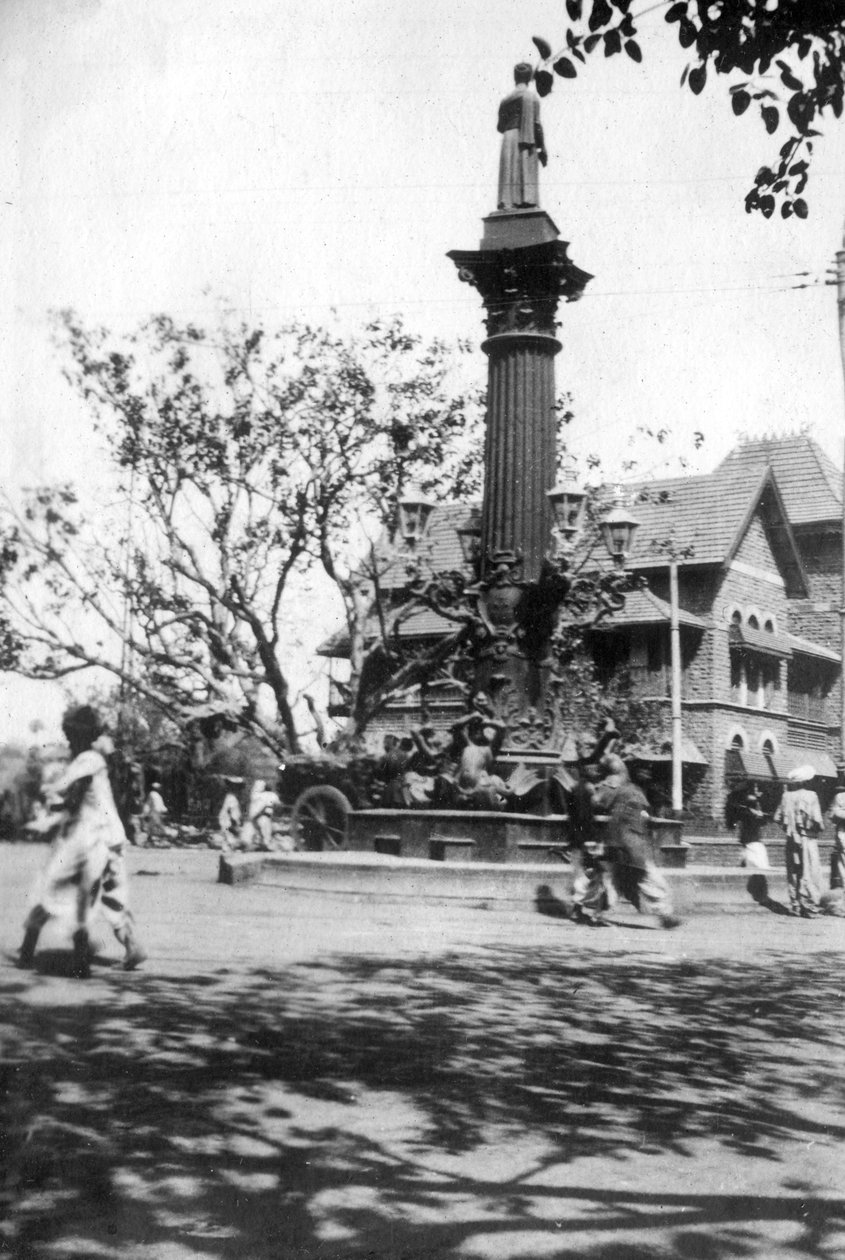 Parseesin muistolähde, Mumbai, Intia, vuodelta 1918 tekijältä Unbekannt