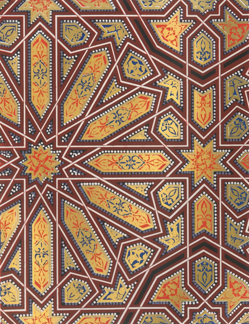 Osa Kalalammen tuomioistuimen portikon katosta, 1907. tekijältä Unbekannt