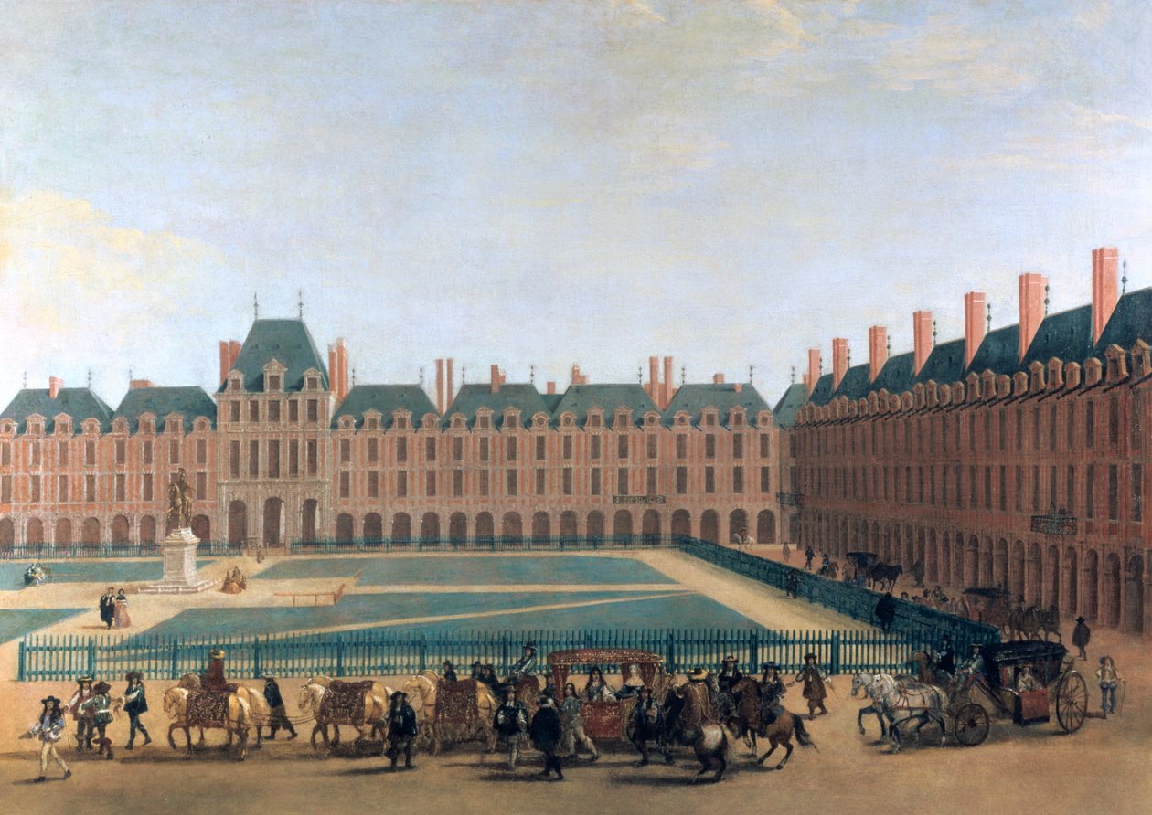 Passage of the King and Regent, Place Royale, n. 1655. tekijältä Unbekannt