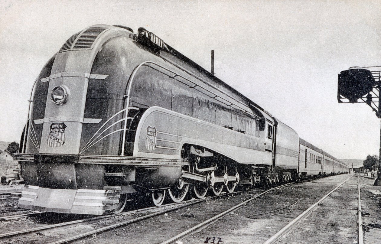 Matkustajajuna, Pullman of the Pacific Union, Amerikka, 1900-luku tekijältä Unbekannt