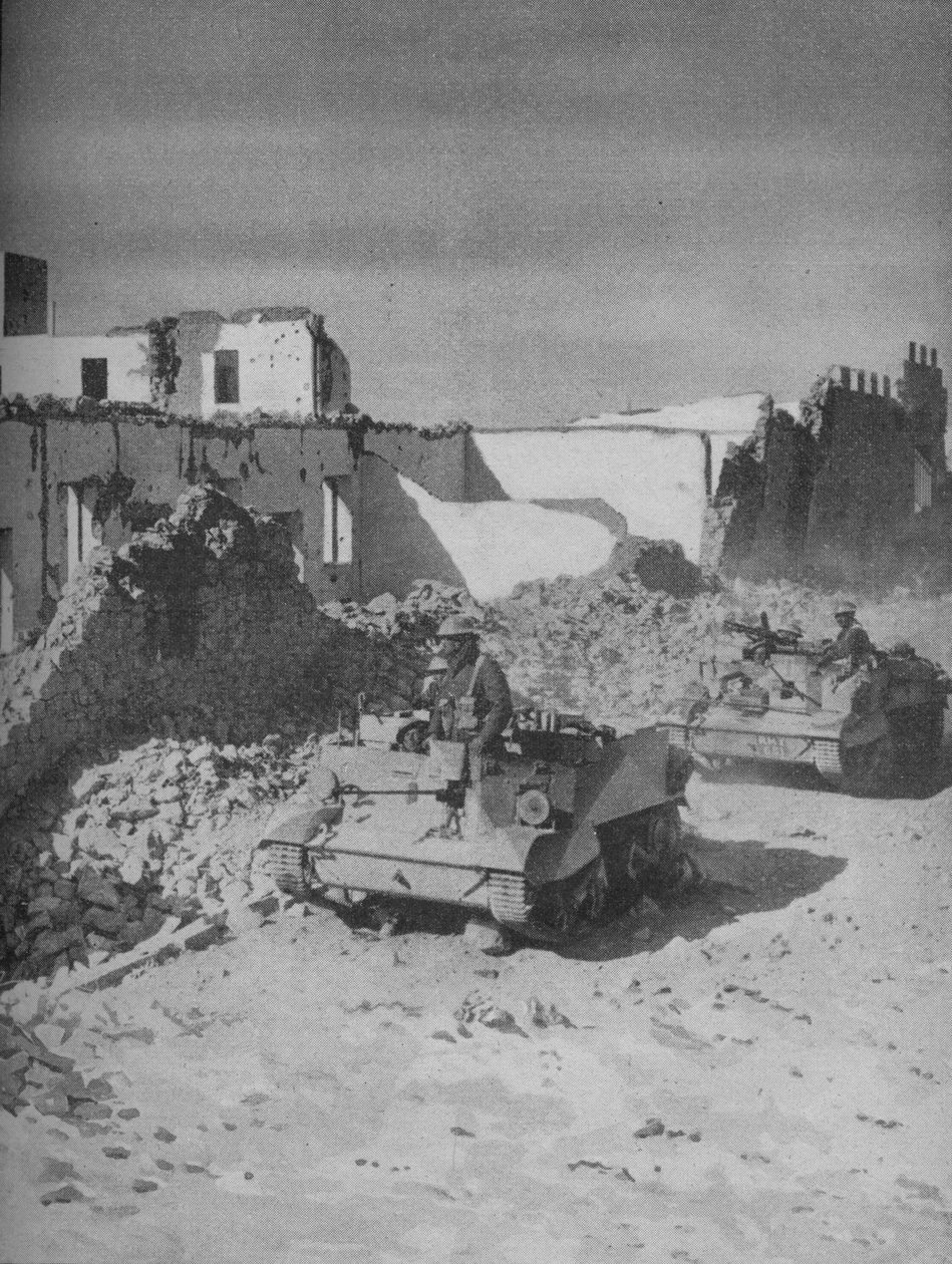 Past Grazianis Shattered Stronghold Lies the Conquerors Road, 1941. tekijältä Unbekannt