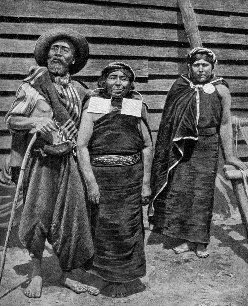 Patagonian intiaanit, Argentiina, 1922 tekijältä Unbekannt