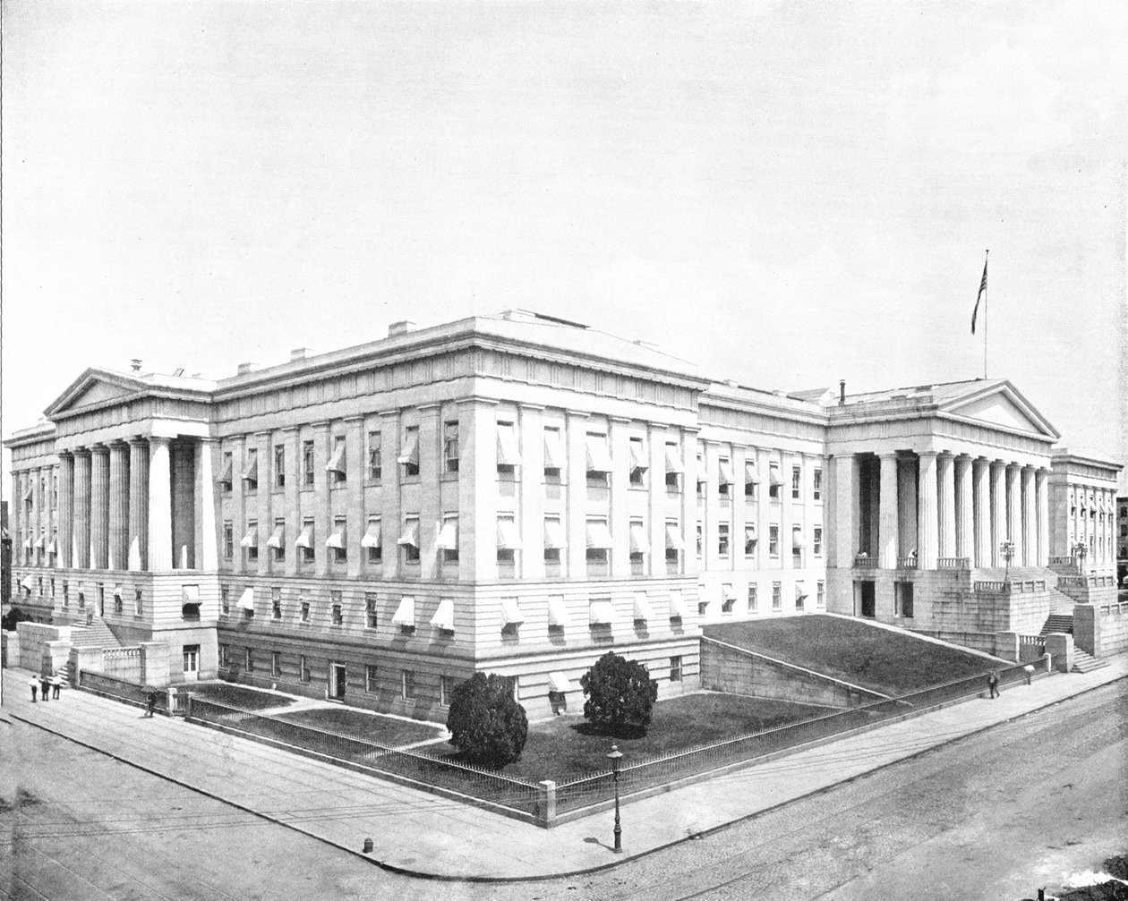 Patenttivirasto, Washington DC, USA, c1900. tekijältä Unbekannt