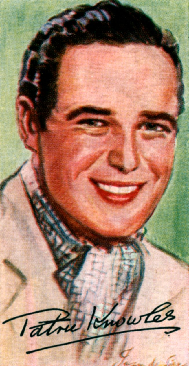 Patric Knowles, 1911-1995, englantilaissyntyinen näyttelijä, 1900-luku tekijältä Unbekannt