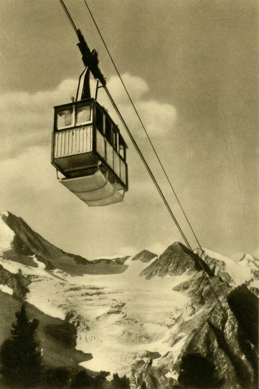 Patscherkofelbahn, Innsbruck, Tiroli, Itävalta, 1935. tekijältä Unbekannt