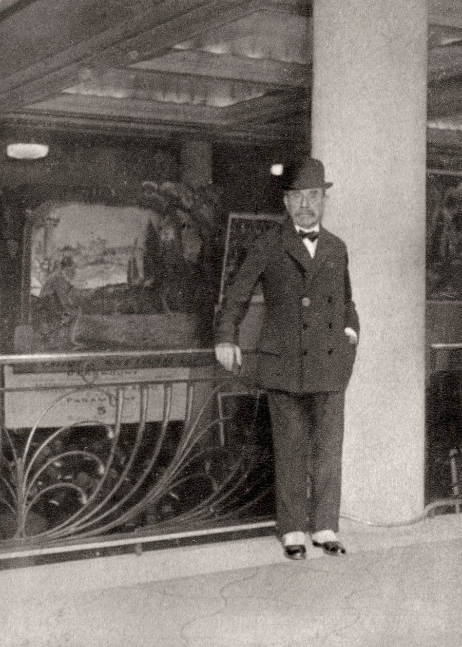 Paul Bourget, ranskalainen kirjailija ja kriitikko, 1928 tekijältä Unbekannt