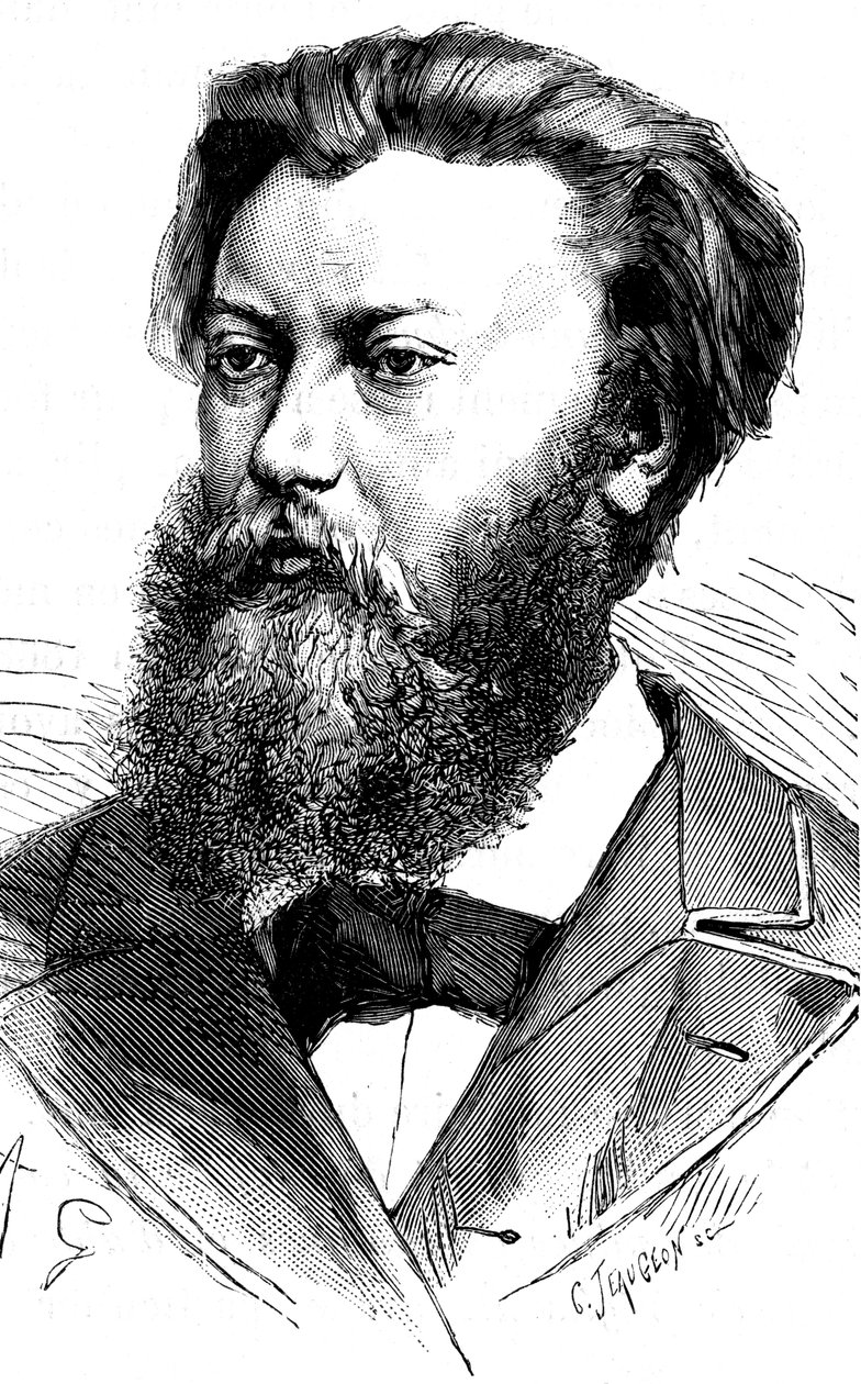 Paul Jablochkoff, venäläinen lennätininsinööri, 1883 tekijältä Unbekannt