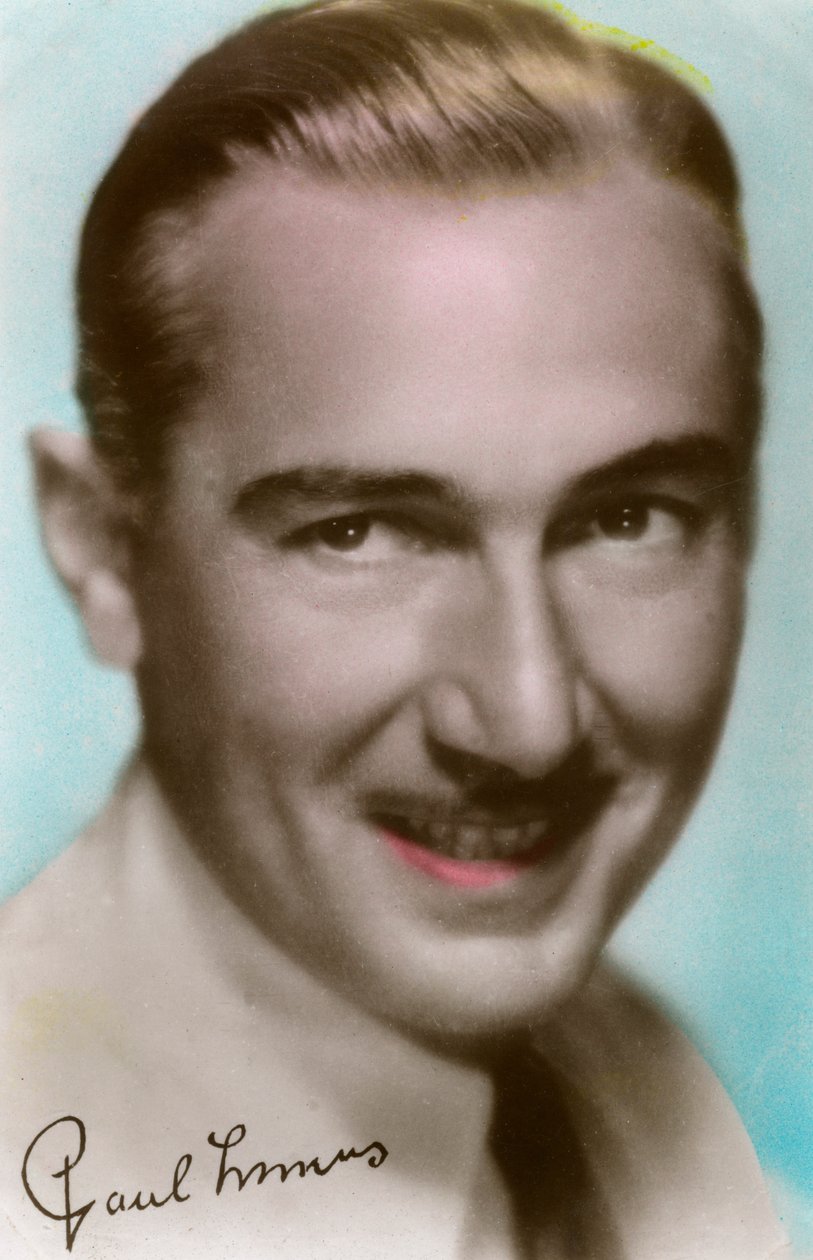 Paul Lukas 1895-1971, unkarilainen näyttelijä, 1930-luku tekijältä Unbekannt