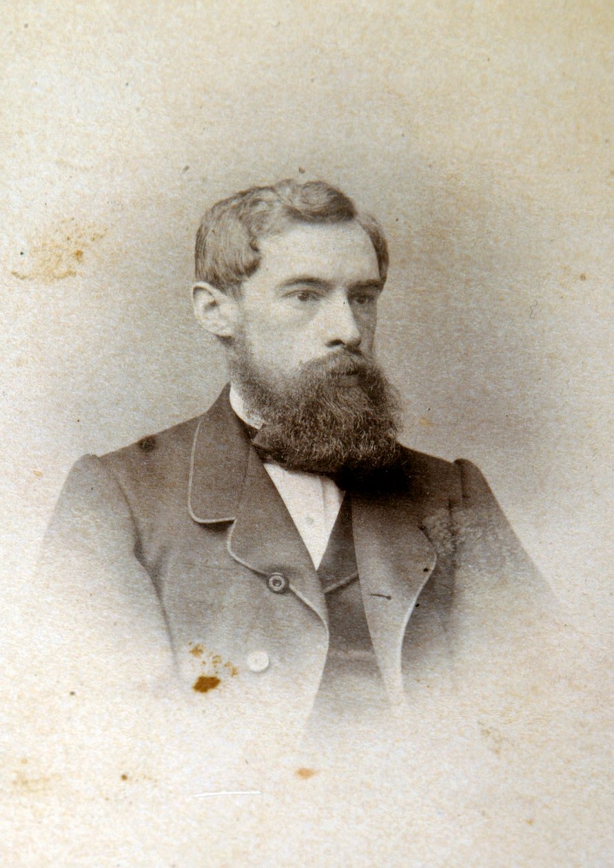 Pavel Tretjakov, venäläinen taiteen suojelija, keräilijä ja gallerian perustaja, 1865 tekijältä Unbekannt