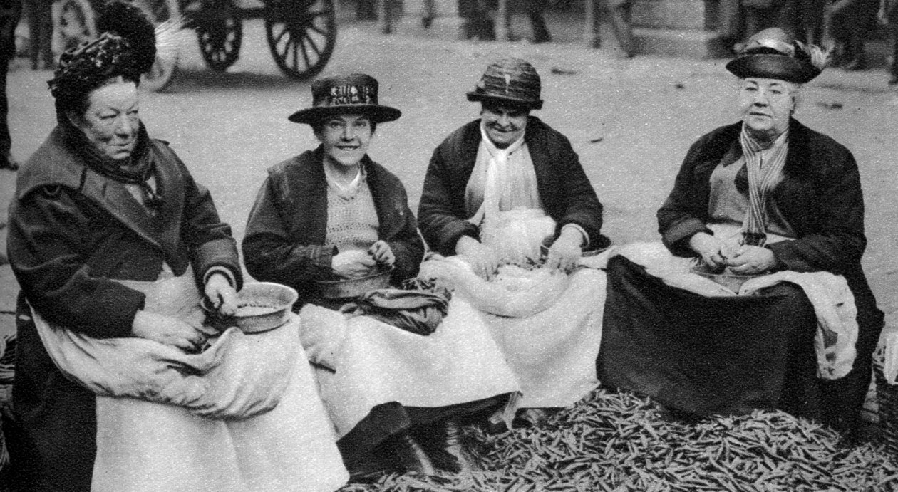 Herneen kuoret Covent Gardenissa Lontoossa, 1926-1927 tekijältä Unbekannt