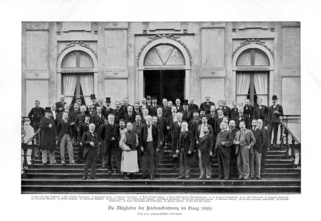Rauhankonferenssi Haagissa 1899, 1900 tekijältä Unbekannt