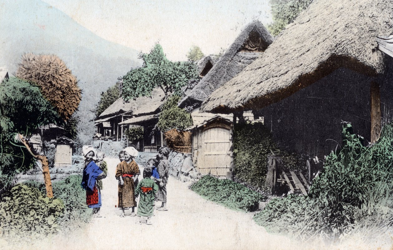 Talonpoikaisasunnot, Japani, 1900-luku tekijältä Unbekannt