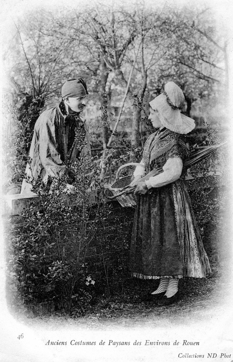 Rouenin talonpojat, Ranska, 1904 tekijältä Unbekannt