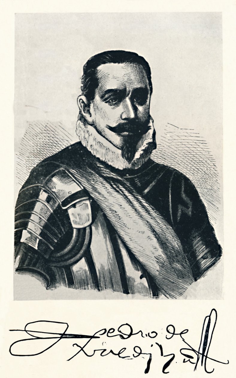 Pedro De Valdivia, c1879, 1911 tekijältä Unbekannt