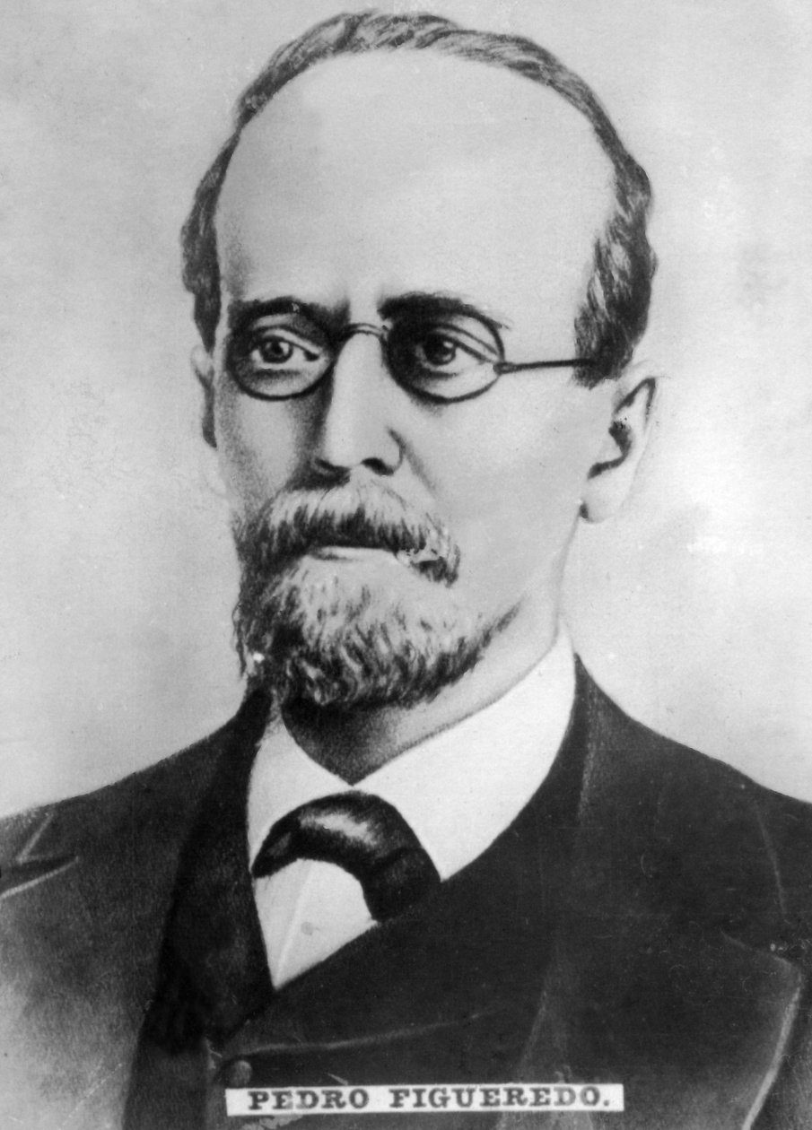 Pedro Felipe Figueredo 1818-1870, kuubalainen runoilija, muusikko ja vapaustaistelija, c1910 tekijältä Unbekannt